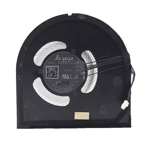 Lenovo Thinkpad P16v Gen 1 CPU Fan original DELTA 12V ND8CC26-22H30 laptop cooling fan – front view