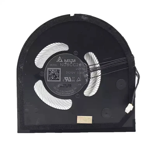 Lenovo Thinkpad P16v Gen 1 CPU Fan original DELTA 12V ND8CC26-22H30 laptop cooling fan – front view