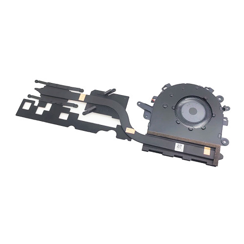 Lenovo ideapad 3-15IIL05 Fan heatsink original 5H40S20110 5H40S20111 5H40S20112 5H40S20110, 5H40S20111, 5H40S20112 laptop cooling fan – front view