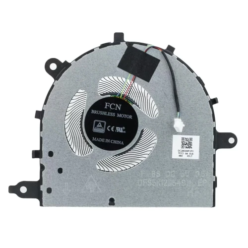 LENOVO xiaoxin ideapad 5-15ITL05 5-15IIL05 5-15ARE05 S550-15 CPU Fan original 5F10S13906 laptop cooling fan – front view