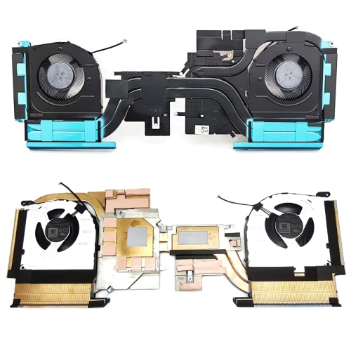 Lenovo IdeaPad Gaming 3 15IAH7 16IAH7 5H40S20577 5H40S20576 fan heatsink 5H40S20577, 5H40S20576 laptop cooling fan – front view