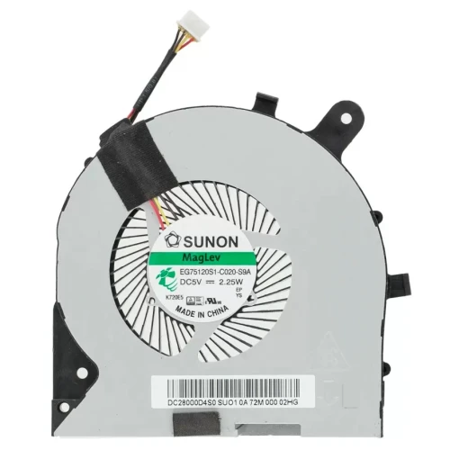 LENOVO Y720 Y720-15IKB GPU Fan original EG75120S1-C020-S9A laptop cooling fan – front view