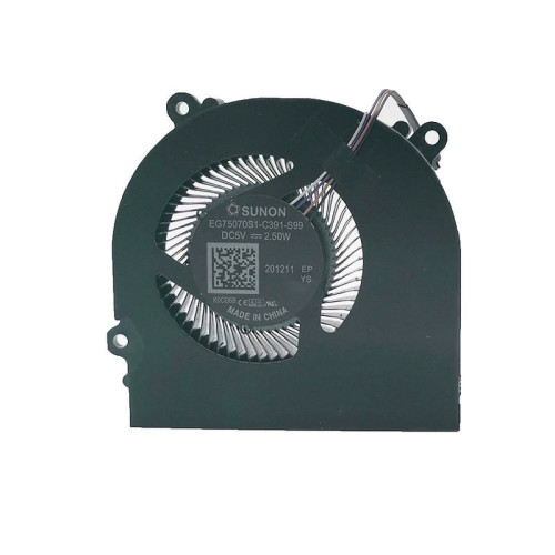 MECHREVO Z2 Air-G z7-ct7vh EG75070S1-C391-S99 fan original EG75070S1-C391-S99 laptop cooling fan – front view