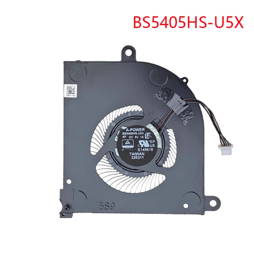 Buy high quality MSI Stealth MS-15B1 15M B12UE 12th BS5405HS-U5X CPU Fan original at fan-cooler.com