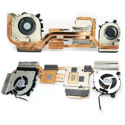 MSI Bravo 15 B5ED MS-158M CPU GPU Fan heatsink original MSI Bravo 15 B5ED MS-158M CPU GPU Fan heatsink original