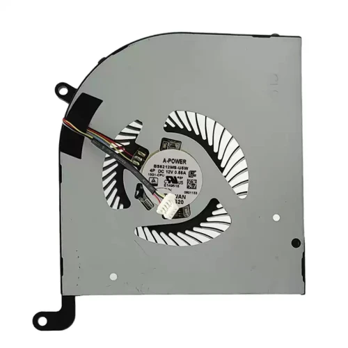 MSI Creator Z16P B12UET B12UGST B12UHST B12UHT CPU Fan original MS-15G1 BS6212MS-U5W laptop cooling fan – front view