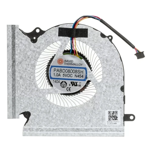 MSI GE66 GP66 GL66 MS-1541 MS-1542 PABD08008SH-N454 GPU Fan original PABD08008SH-N454 laptop cooling fan – front view