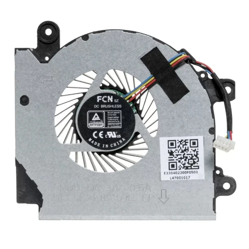 LT-10027895 MSI GF75 WF75, Creator 17M A9SD A9SE A10SD A10SE GPU Fan original FCN DFS5K22115371L QNOU laptop cooling fan – front view