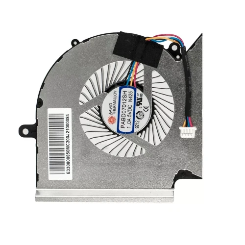 MSI GL65 GE65 GP65 WE65 MS-16U7 MS-16U5 MS-16U1 N425 CPU Fan original PABD07012SH-N425 laptop cooling fan – front view