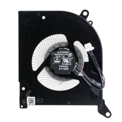 MSI GS66 WS66 P66 CPU Fan original BS5005HS-U4Q MS-16V5 16V5-CPU-4P