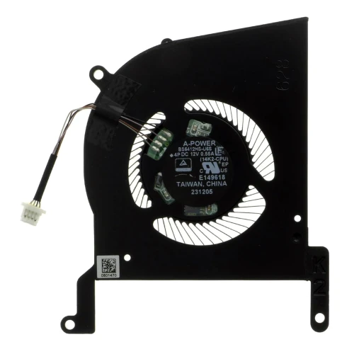 MSI Stealth 14 AI Studio A1UCXG A1UDXG A1VFG A1VEG CPU Fan original MS-14K2 | LT-10027894 BS5412HS-U6S laptop cooling fan – front view