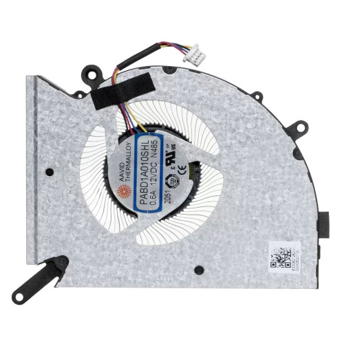 MSI Stealth 17A13VI MS-17P2 PABD1A010SHL N485 N505 CPU Fan original PABD1A010SHL-N485 laptop cooling fan – front view