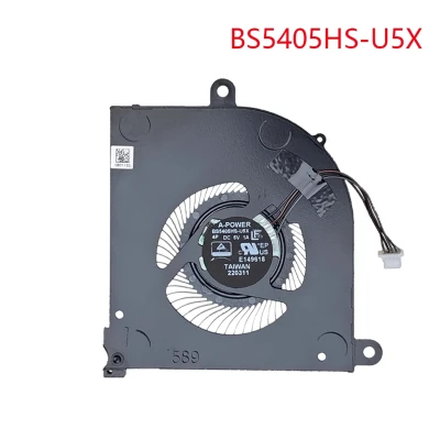 MSI Stealth MS-15B1 15M B12UE 12th BS5405HS-U5X CPU Fan original MSI Stealth MS-15B1 15M B12UE 12th BS5405HS-U5X CPU Fan original