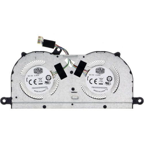MSI Summit E13 Flip Evo E330800950C2 FB05005H05SPA Fan original E330800950C2 FB05005H05SPA laptop cooling fan – front view