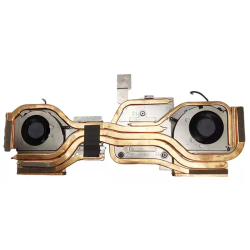 MSI Vector 17 HX AI CPU GPU Fan heatsink original MS-17S3 MS-17S4 MS-17S3 MS-17S4 laptop cooling fan – front view