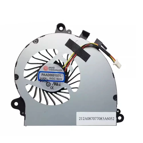 MSI GS70 GS72 CPU Fan original MS-1771 MS-1772 MS-1773 MS-1774 MS-1775 PAAD06015SL-N229 laptop cooling fan – front view