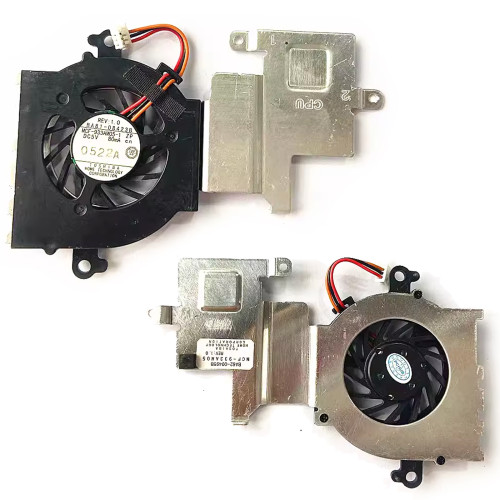 Samsung N145 N148 N150 N148P N150P NB30 N210 CPU Fan original N145 laptop cooling fan – front view