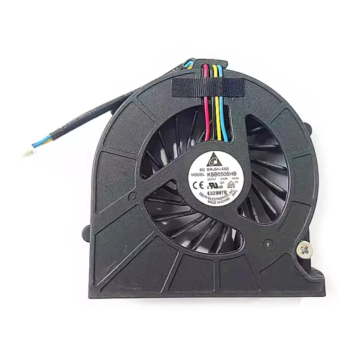 TOSHIBA C600 C600D C600-C55B C650 L630-06S 02S 08R 4PIN CPU Fan original C600 laptop cooling fan – front view