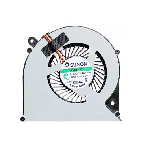 Toshiba Satellite C850 C855 C870 C875 L850 L870 3pin Fan original C850 laptop cooling fan – front view